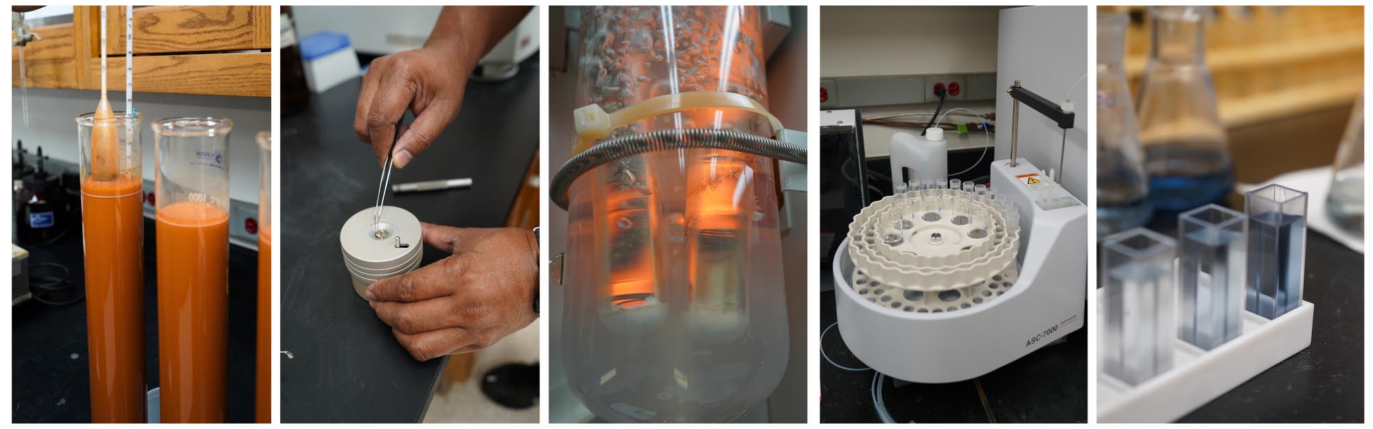 Image of Soil Lab equipment