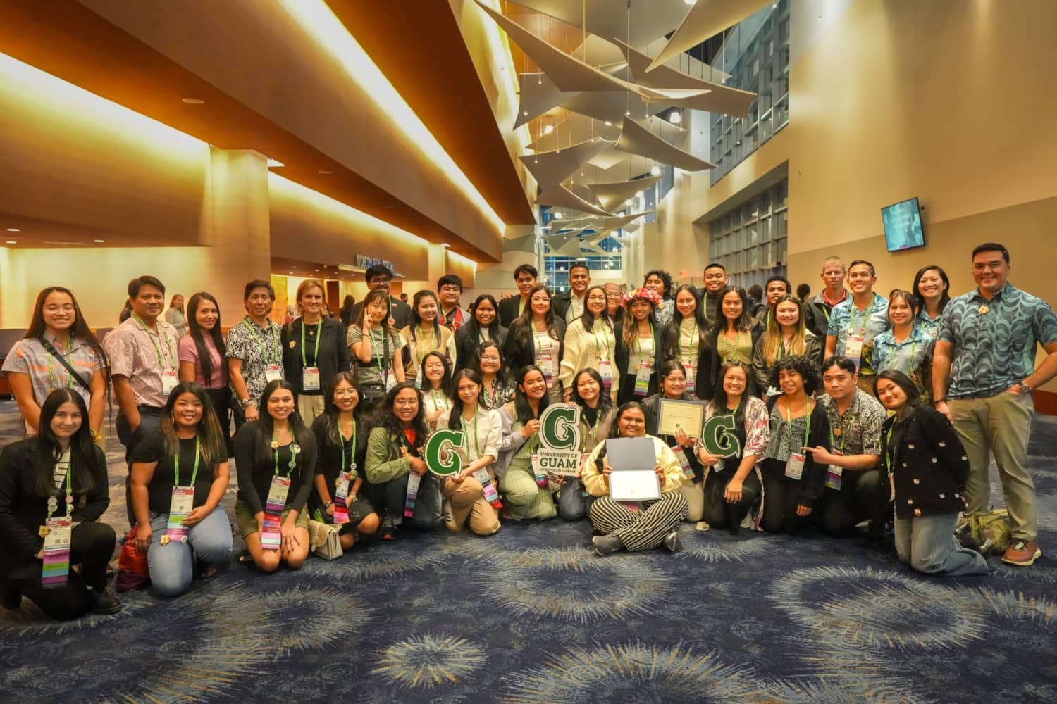 The University of Guam delegation brought island science to the SACNAS NDiSTEM conference in Arizona.